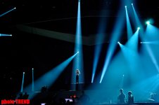 Фаворит "Евровидения 2012" на сцене "Baku Crystal Hall" (фотосессия)