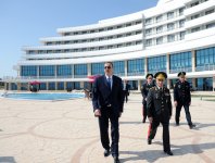 Президент Азербайджана принял участие в открытии центра отдыха и оздоровления "Хазри" (ФОТО)