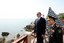 Президент Азербайджана принял участие в открытии центра отдыха и оздоровления "Хазри" (ФОТО)