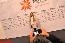 Представительница Боснии и Герцеговины на "Евровидении" влюблена в бакинские ночи (фотосессия)
