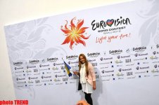 Представительница Боснии и Герцеговины на "Евровидении" влюблена в бакинские ночи (фотосессия)