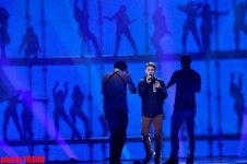 Eurovision-2012 Lithuanian participant performs on Baku Crystal Hall stage (PHOTO)