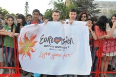В Баку прошла церемония открытия конкурса "Евровидение - 2012" (версия 3) (ФОТО)