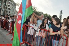 В Баку прошла церемония открытия конкурса "Евровидение - 2012" (версия 3) (ФОТО)