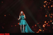 Участники "Евровидения 2012" в сценическом наряде провели открытую репетицию – первый полуфинал (фотосессия)