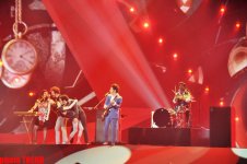 Участники "Евровидения 2012" в сценическом наряде провели открытую репетицию – первый полуфинал (фотосессия)