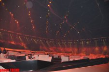 Участники "Евровидения 2012" в сценическом наряде провели открытую репетицию – первый полуфинал (фотосессия)