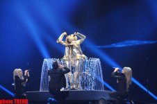 Участники "Евровидения 2012" в сценическом наряде провели открытую репетицию – первый полуфинал (фотосессия)