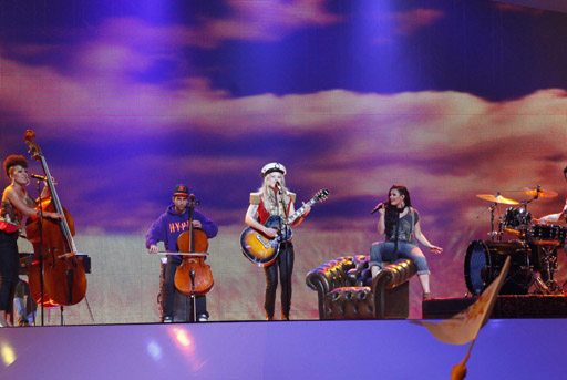Baku hosts first semifinals of Eurovision-2012 (PHOTO) (VIDEO)