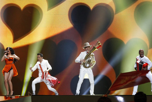 Baku hosts first semifinals of Eurovision-2012 (PHOTO) (VIDEO)