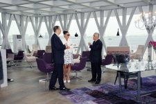 Azerbaijani President opens Baku Funicular and pedestrian underpass (PHOTO)