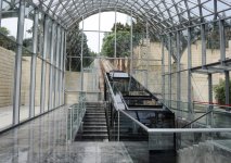 Azerbaijani President opens Baku Funicular and pedestrian underpass (PHOTO)
