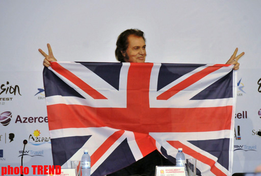 Eurovision-2012 UK representative talks about Azerbaijani participant, Russian singer and King of Rock 'n' Roll (PHOTO)