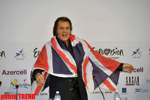 Eurovision-2012 UK representative talks about Azerbaijani participant, Russian singer and King of Rock 'n' Roll (PHOTO)