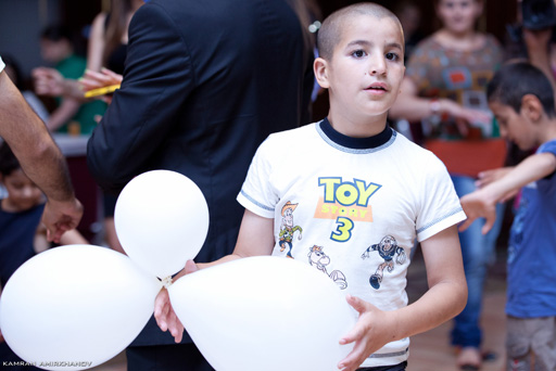 Самед Самедов создал атмосферу праздника в акции Childlove (фото)
