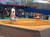 Блестящее выступление азербайджанских сумоистов на чемпионате Европы (фотосессия)