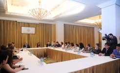 Представители российской молодежи встретились с вице-президентом Фонда Гейдара Алиева Лейлой Алиевой (ФОТО)