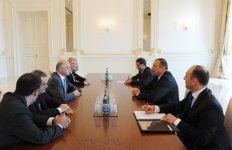 Президент Азербайджана принял делегацию во главе с министром иностранных дел и по делам культов Аргентины