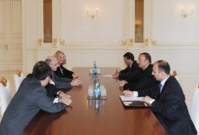 Президент Азербайджана принял делегацию во главе с министром иностранных дел и по делам культов Аргентины