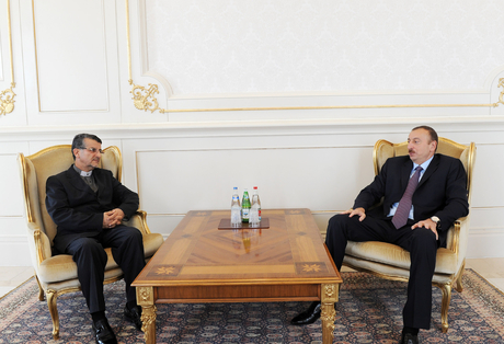 Президент Азербайджана принял посла Ирана