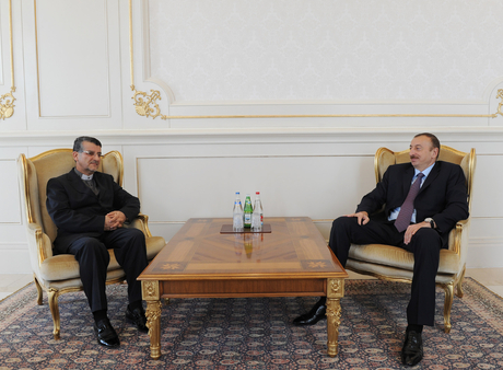 Президент Азербайджана принял посла Ирана