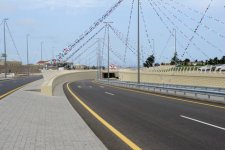 President Ilham Aliyev gets acquainted with works of reconstruction of Bilgah-Sumgayit motor highway (PHOTO)