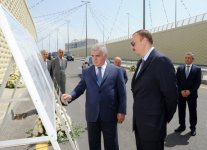 President Ilham Aliyev gets acquainted with works of reconstruction of Bilgah-Sumgayit motor highway (PHOTO)