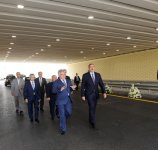 President Ilham Aliyev gets acquainted with works of reconstruction of Bilgah-Sumgayit motor highway (PHOTO)
