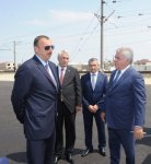President Ilham Aliyev gets acquainted with works of reconstruction of Bilgah-Sumgayit motor highway (PHOTO)