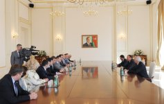 Президент Азербайджана принял делегацию во главе с председателем комитета Госдумы России