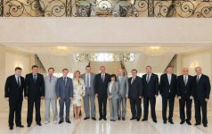 Президент Азербайджана принял делегацию во главе с председателем комитета Госдумы России