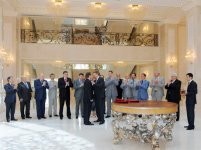 Президент Азербайджана принял делегацию во главе с председателем Госдумы России (ФОТО)