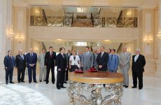 Президент Азербайджана принял делегацию во главе с председателем Госдумы России (ФОТО)