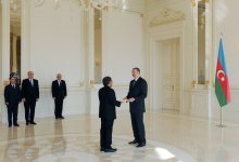 Президент Азербайджана принял верительные грамоты посла Индии