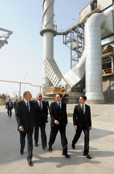 New cement plant opened in Baku (PHOTO)
