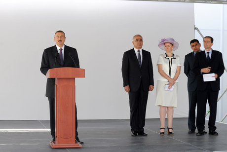 New cement plant opened in Baku (PHOTO)