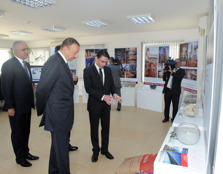 New cement plant opened in Baku (PHOTO)