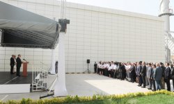 New cement plant opened in Baku (PHOTO)