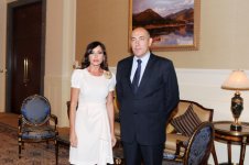 Первая леди Азербайджана встретилась с послом Литвы