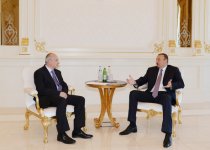 Президент Азербайджана принял премьер-министра Грузии