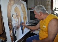 В Тольятти проходит выставка Эльнура Расулова: "Это хурма. Зрелая, яркая, как талант живописца из Азербайджана "