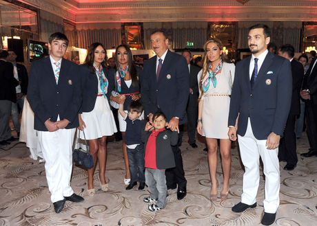 President Ilham Aliyev attends “Day of Azerbaijan” in London