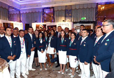 President Ilham Aliyev attends “Day of Azerbaijan” in London