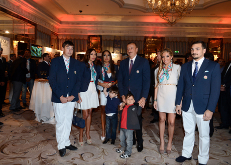 President Ilham Aliyev attends “Day of Azerbaijan” in London