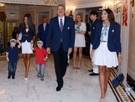 President Ilham Aliyev attends “Day of Azerbaijan” in London