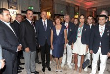 President Ilham Aliyev attends “Day of Azerbaijan” in London