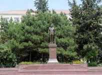 Президент Азербайджана прибыл в Джалилабадский район (ФОТО)