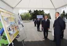 Президент Ильхам Алиев ознакомился с открытым после реконструкции предприятием по производству мяса птицы ОАО «Джалилабад Бройлер» (ФОТО)