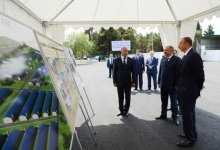 Президент Ильхам Алиев ознакомился с открытым после реконструкции предприятием по производству мяса птицы ОАО «Джалилабад Бройлер» (ФОТО)