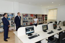 Президент Азербайджана принял участие в открытии после реконструкции Центра Гейдара Алиева в Лянкяране (ФОТО)